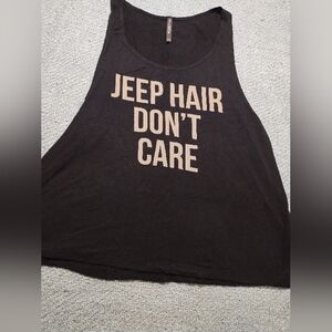 Triumph Black Tank Top